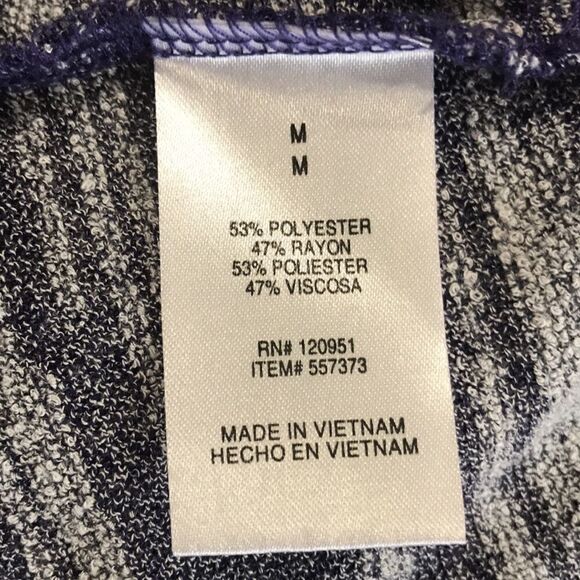 Olive & Oak, Purple Burnout High Low Top, Medium - Picture 6 of 7